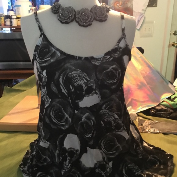 Zombie Skirt new w tags perfect zombPunk unreal $ - Picture 7 of 8